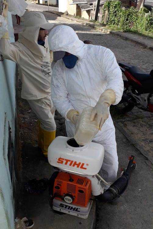 Camacã: combate a Dengue em plena pandemia do coronavírus